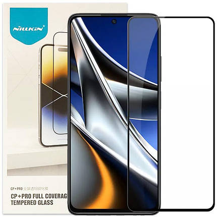 Захисне скло Nillkin (CP+PRO) для Xiaomi Poco F6 Чорний, фото 1