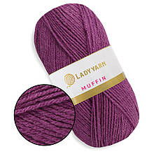 Lady Yarn Muffin, Сирень №8, пряжа для килимової вишивки