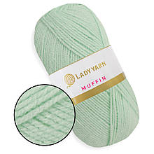 Lady Yarn Muffin, Ментол No21, пряжа для килимової вишивки
