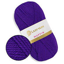 Lady Yarn Muffin, Аметист No39, пряжа для килимової вишивки