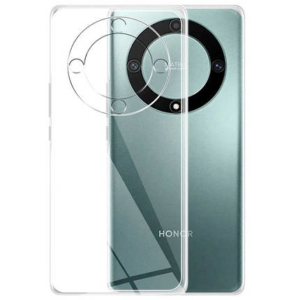 TPU чохол Epic Transparent 1,5mm Full Camera для Huawei Magic6 Lite Безбарвний (прозорий), фото 1