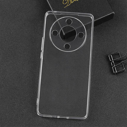 TPU чохол Epic Transparent 1,5mm Full Camera для Huawei Magic6 Lite Безбарвний (прозорий), фото 2