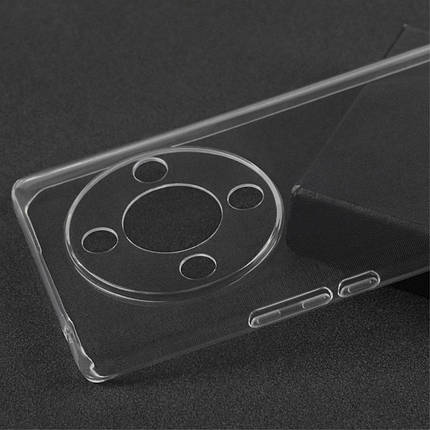 TPU чохол Epic Transparent 1,5mm Full Camera для Huawei Magic6 Lite Безбарвний (прозорий), фото 3