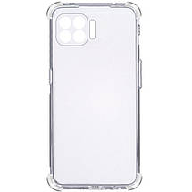 TPU чохол GETMAN Ease logo посилені кути Full Camera для Oppo Reno 4 Lite Безбарвний (прозорий), фото 3