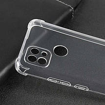 TPU чохол GETMAN Ease logo посилені кути Full Camera для Realme C21 Безбарвний (прозорий), фото 3
