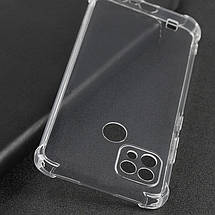 TPU чохол GETMAN Ease logo посилені кути Full Camera для Realme C21 Безбарвний (прозорий), фото 4