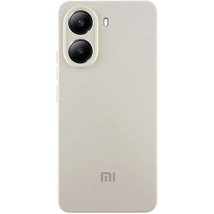 Чохол Silicone Cover Lakshmi Full Camera (AA) with logo для Xiaomi Poco X7 Pro Білий / White, фото 1
