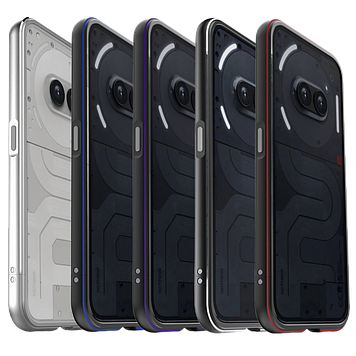 Чохол на Nothing Phone (2a) | 2a Plus бампер рамка протиударний металевий алюмінієвий "ALUMINIUM-F"