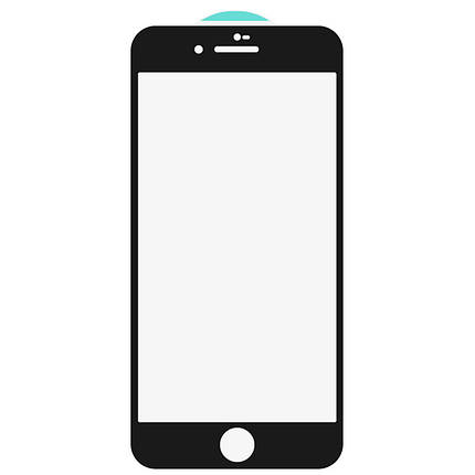 Захисне скло SKLO 3D для Apple iPhone 7 plus / 8 plus (5.5") Чорний, фото 3