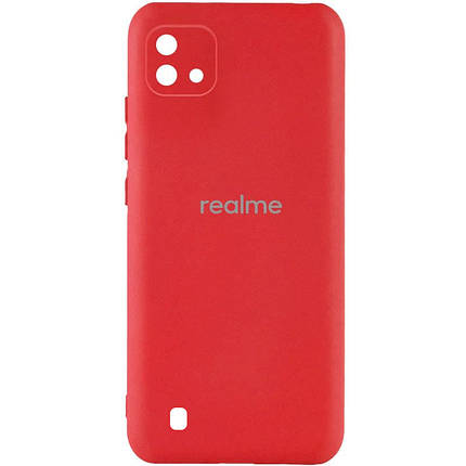 Чохол Silicone Cover My Color Full Camera (A) для Realme C11 (2021) / C20 Червоний / Red, фото 1
