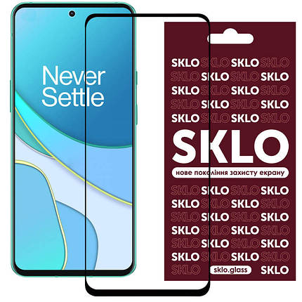 Захисне скло SKLO 3D для OnePlus Nord CE 3 Lite Чорний, фото 1