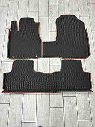 3д Eva килимки в салон для Honda CR-V 2006-2012 / Хонда ЦР-В килимки з бортиками