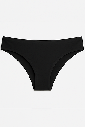Безшовні трусики бразиліана Oyao чорний