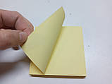 Папір для нотаток (стікери клейкі) A3-Y "Sticky Notes" 76×76 мм, 100 аркушів, жовтий, фото 3