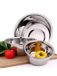 Миски кухонні металеві 40см