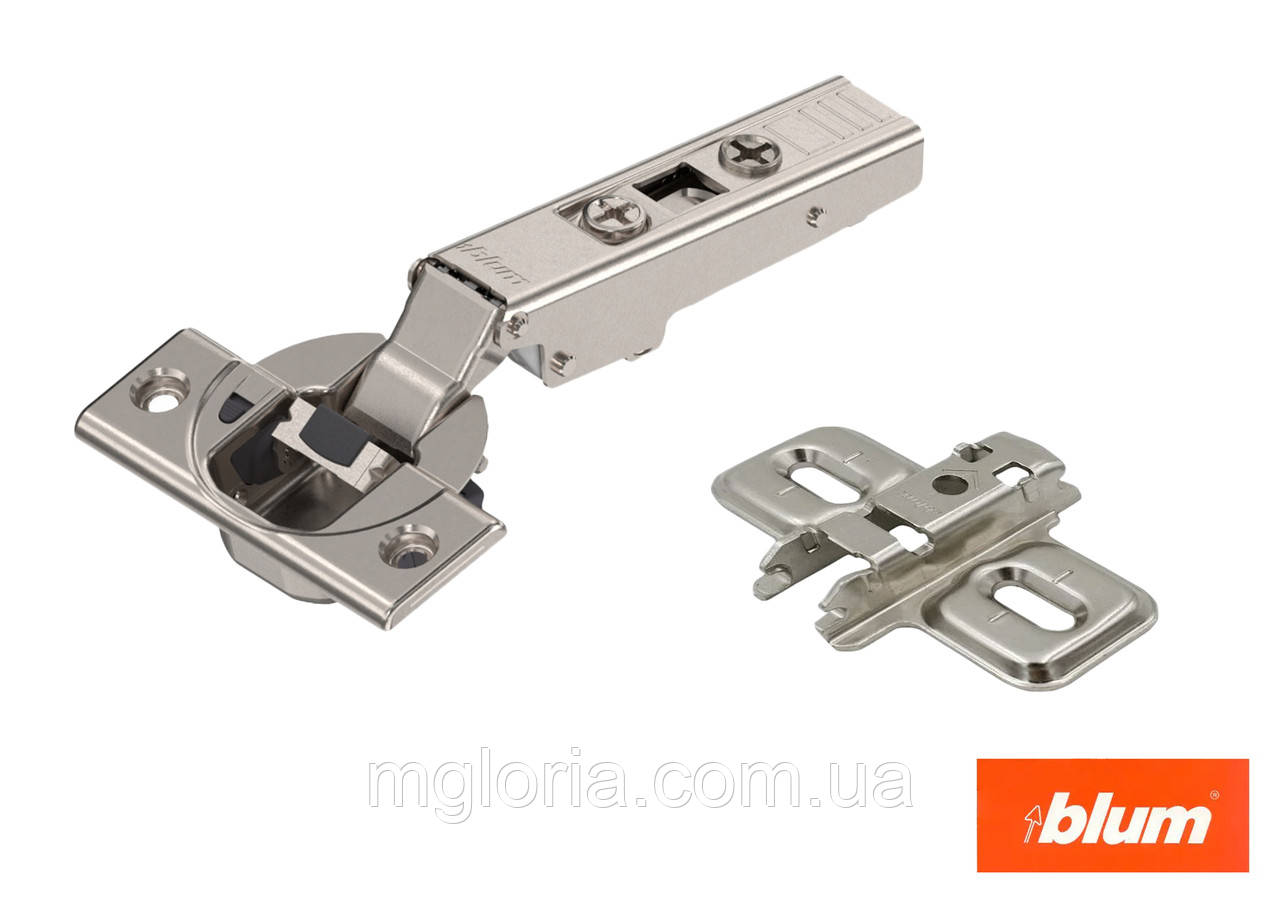 Завіса накладна з дотягувачем Blum Clip-Top 71B3550