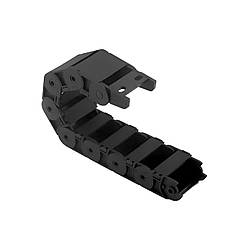 Б/В Гнучкий кабель-канал 20×25 мм (кабелеукладальник) — відкритий, з кришечками, зовнішній розмір 25×35 мм