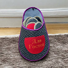 169 Набір тапок для гостей 5в1