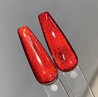 Гель-лак GeliX Ruby Cat Eye - рубінова кришталева кішка