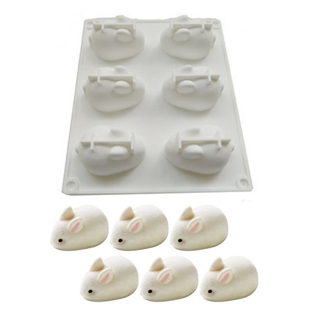 Силіконова форма Зайчик МАЛЕНЬКА