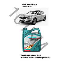 Комплект оливи в двигун Opel Astra H 1.4 (2004-2010) Addinol