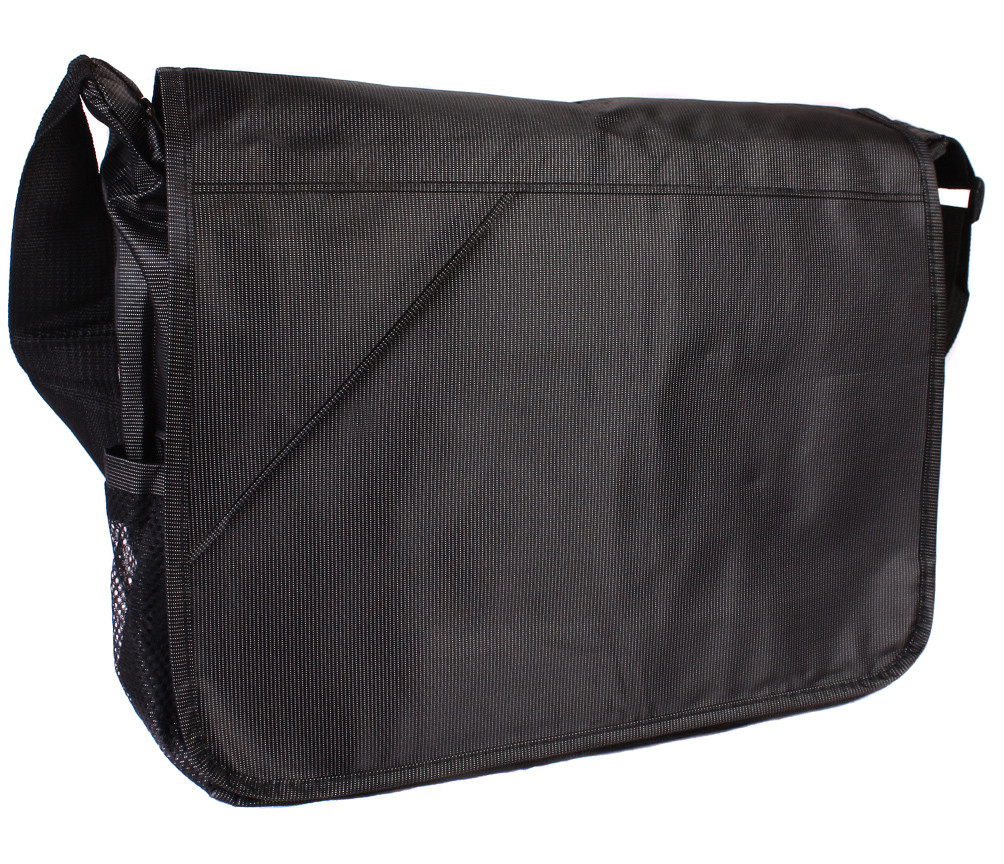Чоловіча текстильна сумка 30824-1 чорна, фото 1