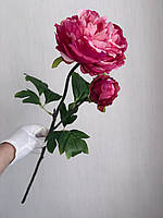 Штучний піон  ( 63 см , яскраво - рожевий ), фото 6