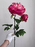 Штучний піон  ( 63 см , яскраво - рожевий ), фото 5