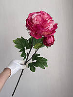 Штучний піон  ( 63 см , яскраво - рожевий ), фото 7