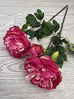 Штучний піон  ( 63 см , яскраво - рожевий ), фото 9