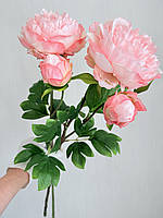 Штучний піон  ( ніжно - рожевий, 63 см ), фото 4