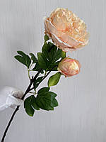 Штучний піон ( персиковий , 63 см ), фото 9