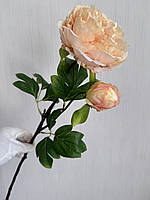 Штучний піон ( персиковий , 63 см ), фото 10