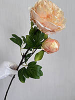 Штучний піон ( персиковий , 63 см ), фото 6