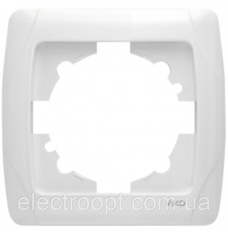 Рамка одномісна VIKO Carmen (білого кольору)