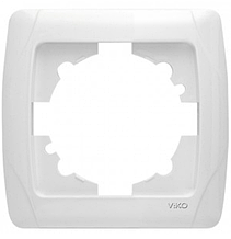 Рамка одномісна VIKO Carmen (білого кольору)