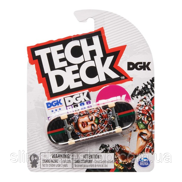 Фінгерборд Tech Deck DGK Skateboards Medusa 32 мм
