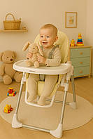 Дитячий стільчик для годування EL CAMINO ME 1038 PRIME Cream кремовий