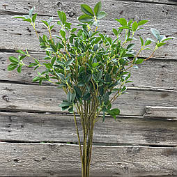 Штучна гілка фікуса силікон люкс 65 см