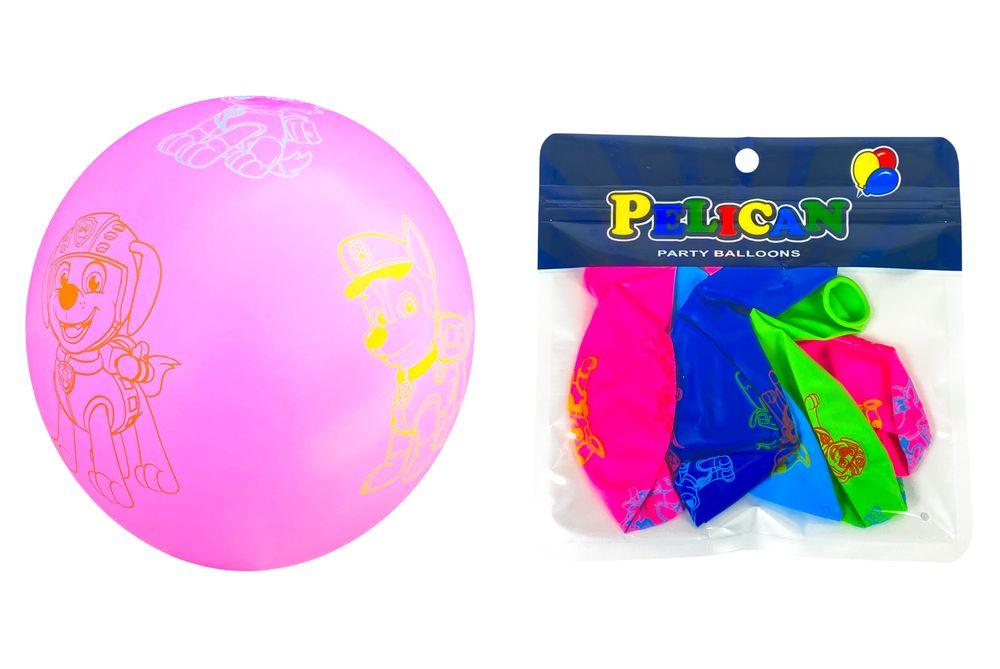 Кульки 12" (30 см) "Щенячий патруль" різнобарвні — 5 шт (1205С-503) KNZ