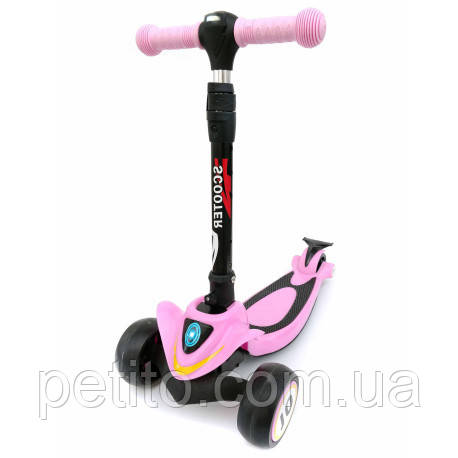 Дитячий триколісний самокат Scooter Fly F4, фото 1