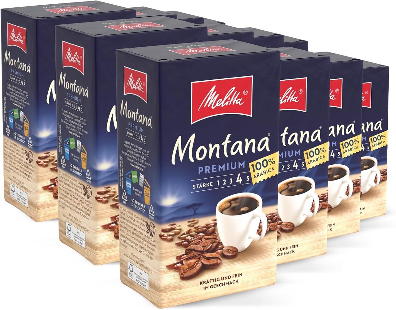 Кава мелена Melitta Montana Premium 500г 100% Арабіка Німеччина