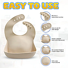 Набір для годування дитини Livman, із силікону, 6+ міс., 10 предметів, фото 8