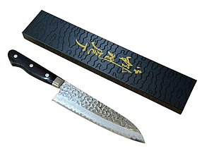 Ніж кухонний Honmamon / Хонмамон Santoku, 180 мм (Японія), фото 4