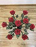 Букет з 10 кованих троянд, фото 5