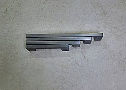 Ручка меблева якісна Graphite Gamet UU26GR - 128мм