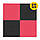 Мат-пазл (ласточкин хвіст) 4FIZJO Mat Puzzle EVA 100 x 100 x 2 cм Black/Red (P-5907739310637), фото 11