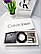 Чоловічий подарунковий набір, ремінь натуральна шкіра двостороння з двома пряжками, гаманець шкіра фірмовий пакет, фото 2
