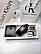Чоловічий подарунковий набір, ремінь натуральна шкіра двостороння з двома пряжками, гаманець шкіра фірмовий пакет, фото 4