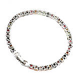 Браслет. Натуральний турмалін. Срібло 925., фото 3